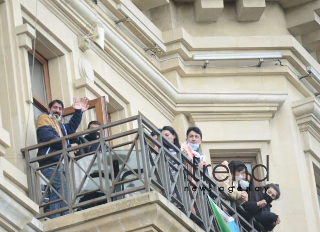 Azerbaijan holds Victory Parade.Azerbaijan Baku 10 december 2020